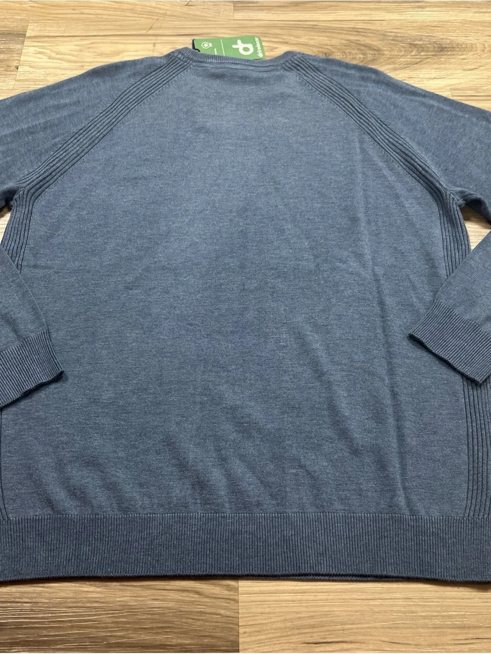 FootJoy Crewneck Pullover Sweater Wool Blend Heather Storm Men's Size Large NWT
